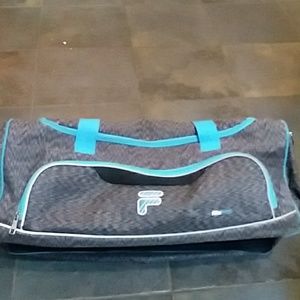 EUC Large Fila duffel bag